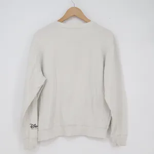 Disney 100 Mickey Minnie Mouse Anniversary Sweatshirt Cream Large thumbnail 5