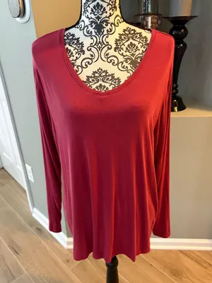 Time & Tru Maternity size XL long sleeve top thumbnail 1