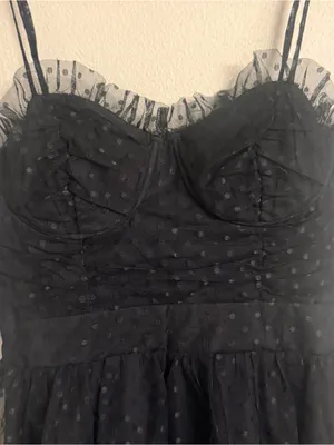 LULUS Tiered Lace‎ Midi Dress thumbnail 3