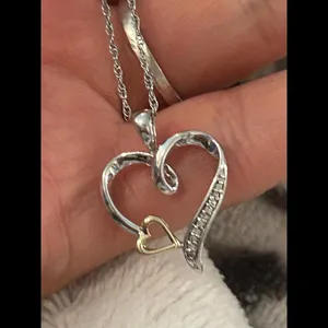 Necklace with pendant heart 925 sterling silver thumbnail 5