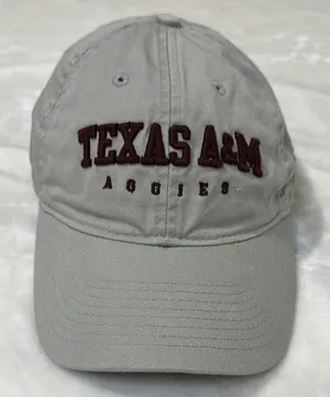 Adidas Gray and Marron TEXAS A&M hat thumbnail 1