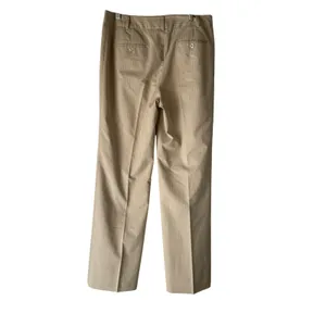 Ann Taylor Y2k Tan Pinstripe Wide Leg Dress Pants 8‎ Interview Outfit Women thumbnail 5