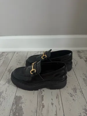 Steve Madden Loafers Platform Black thumbnail 7