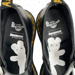 Dr. Martens x Heaven Marc Jacobs Addina Double Stitch Mary Janes Black Leather 8 thumbnail 4