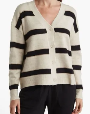 3/$15 SPLENDID striped v-neck sweater thumbnail 1