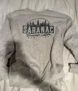 Crew Neck Sweatshirt Gray Size L thumbnail 1