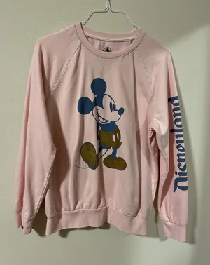 Disney Mickey Mouse Sweatshirt Tops Like New thumbnail 1