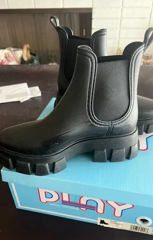 Rain Boots Jeffrey Campbell Black thumbnail 1