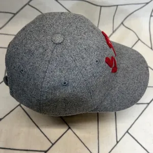 Top of the World Hat Womens OS‎ Grey Oklahoma Sooners OU Love Wool Blend Cap thumbnail 5