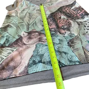 Anthropologie Akemi + Kin Fauna Leopard Jungle Print Henley Top thumbnail 10