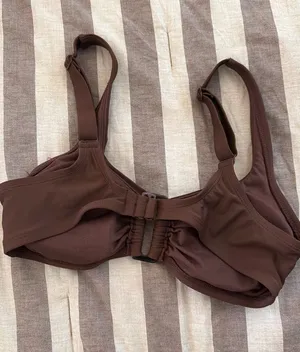 Kona Sol Brown Bikini Top thumbnail 1