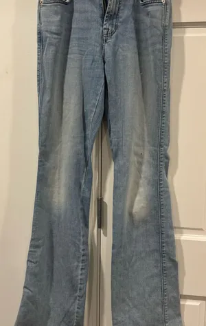 7 For All Mankind Light Denim Jeans thumbnail 1