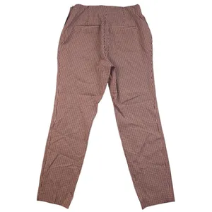 A New Day -1312 Bi-Stretch‎ Skinny Pants Houndstooth Tan Rust Women's size 8 thumbnail 3