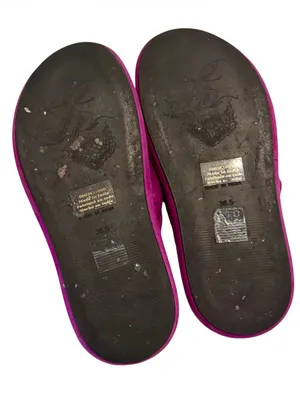 Free People Wonderland Vibrant Magenta Suede Thong Sandals - Size: 36.5/US 6.5 thumbnail 5