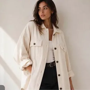 Free People Ruby Jacket Cream Size Medium thumbnail 2