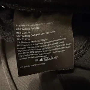Lululemon Warm Down High Rise‎ Jogger Modal Black Stretchy Loungewear Sz 6 thumbnail 11