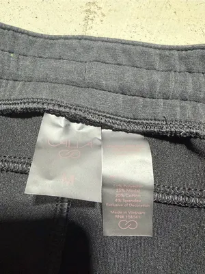 Calia Black Drawstring Joggers medium thumbnail 8