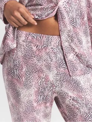 SKIMS Long Sleep Set NWT Small Bloom Mini Multi Animal Pajamas thumbnail 2