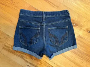 High-rise Short Short Denim Shorts thumbnail 2
