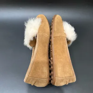 UGG Kaley Wisp Suede Sheepskin Loafer Size 6 thumbnail 5