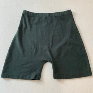 Brandy Melville Green Cotton Biker Shorts One Size Basic Lounge Casual thumbnail 2