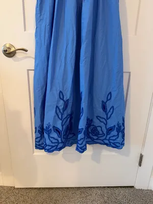 NWT Free Assembly Dress Blue Size XS thumbnail 6