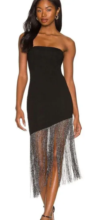 Fringe Mini Dress thumbnail 1
