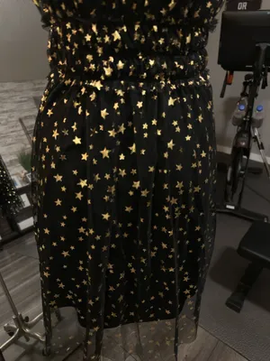 Boutique Dress metallic and black thumbnail 5