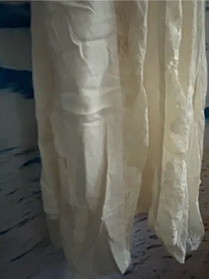 American Eagle Ivory Lace Spaghetti Strap Summer Dress SZ 0 thumbnail 7
