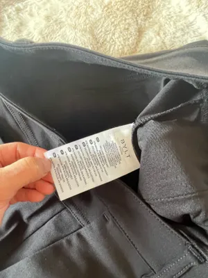 BYLT everyday pant 2.0 straight fit Black Size 30 thumbnail 8