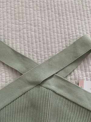 New with tags sage mint green Sunday Skin tank top thumbnail 2