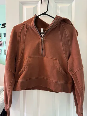 Lululemon Cropped Scuba Half-Zip thumbnail 1