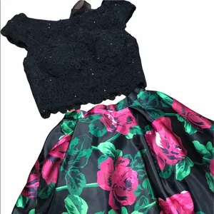 Sherri Hill size 2 gorgeous 2 piece lace & floral skirt set- Homecoming,Prom thumbnail 7