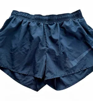 Nike Dri-FIT Womens Medium Black Running Shorts Elastic Waistband Drawstring thumbnail 1