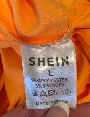 Shein Tennessee Orange Crop Top Tank L thumbnail 5