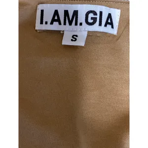 I.AM.GIA Yvette White Beige Floral Lace Layered Long Sleeve V Neck Blouse Top S thumbnail 5