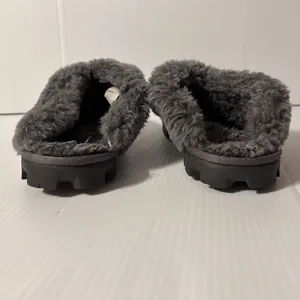 UGG Women's Charcoal Sheepskin Slippers women size 7 thumbnail 7