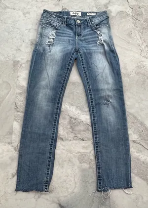 Daytrip Linx Ankle Cut‎ off Skinny Jeans Size 26 or 2 Short thumbnail 1