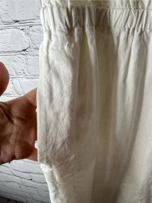 Pop sugar linen blend ruffle sleeve maxi dress size large thumbnail 9