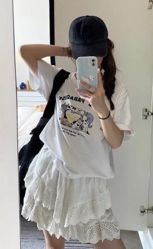 Skirt White Size 27 thumbnail 5