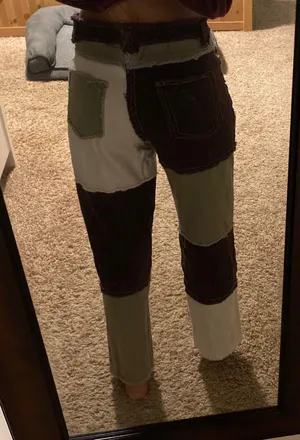 SheIn Patchworked Jeans thumbnail 2