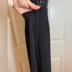 Women’s Jumpsuit, Black Sequin, Small,‎ Open Back thumbnail 7