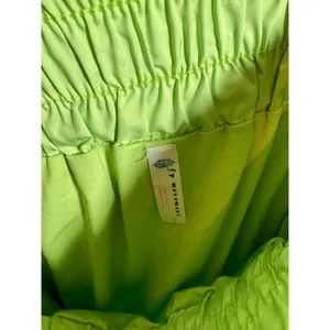 Brand New Free People Movement Women's Large Chartreuse Green Mini Skirt thumbnail 9