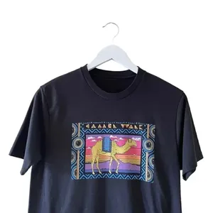 Aztec Boho Bohemian Tribal Black Short Sleeves Unisex T-shirt Novelty Print M/ L thumbnail 4