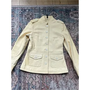 D2K Leather Cream Women's Casual Button thumbnail 6
