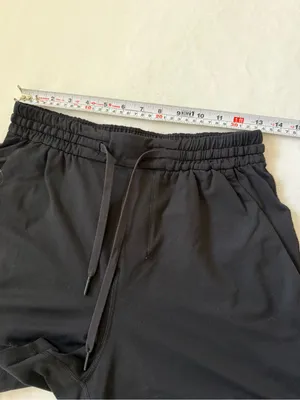 Lululemon Men’s Soft Jersey Shorts 5” Black Athleisure Drawstring Casual Size XS thumbnail 6
