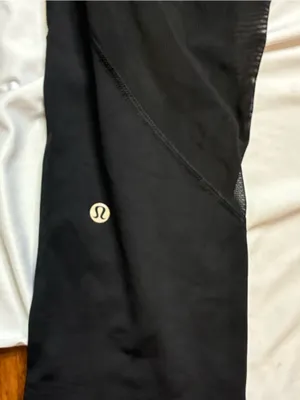 Lululemon leggings with sheer panel size best 10/12 thumbnail 2