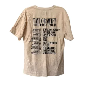 TAYLOR‎ SWIFT Eras Tour Merch Tee Cream Large thumbnail 3