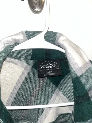 HFX Green Fleece Shacket thumbnail 2