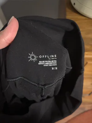 Aerie Black High-Waist Flare Bootcut Leggings thumbnail 3